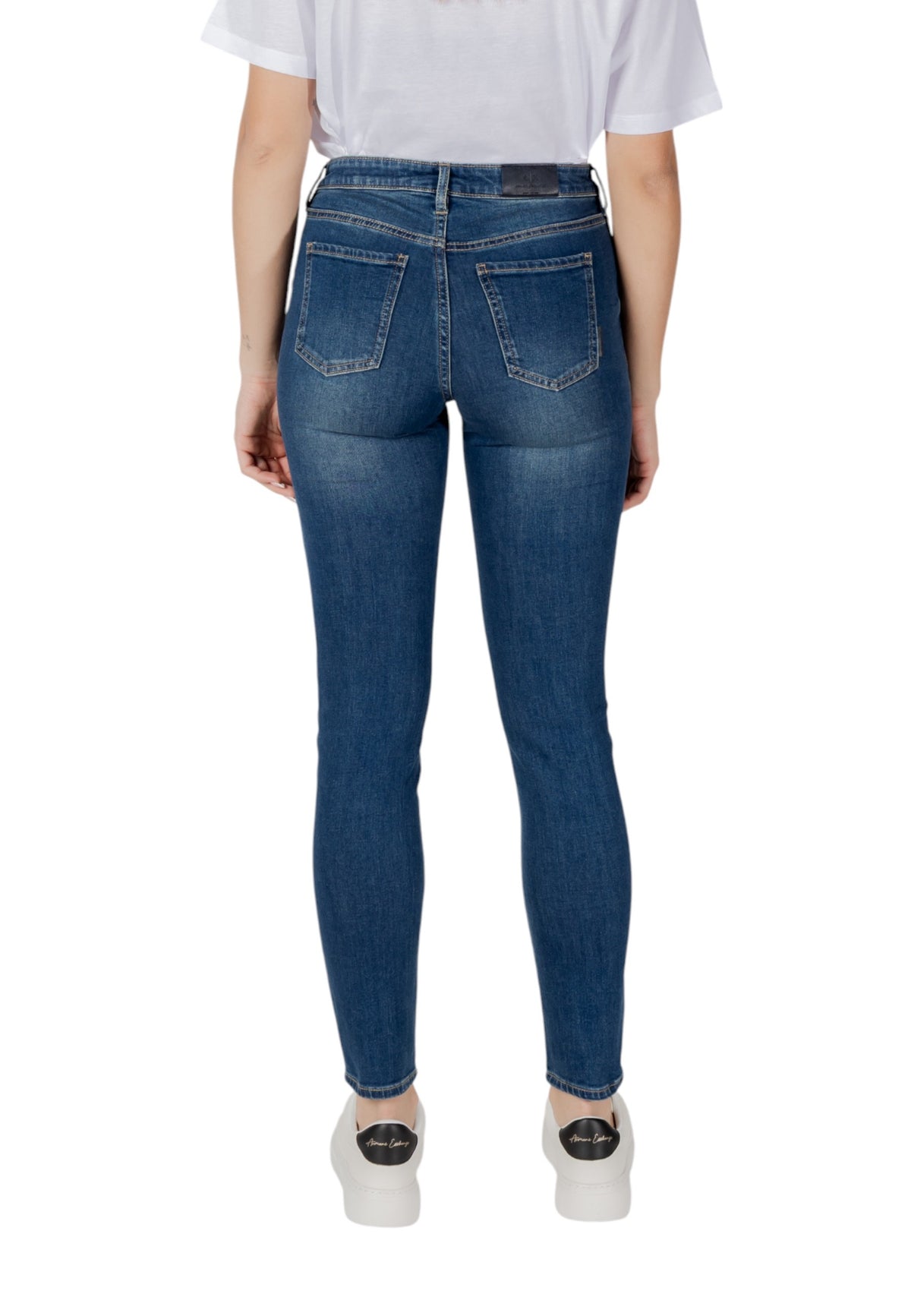 Jean Armani Exchange couleur bleu azur — vue 2