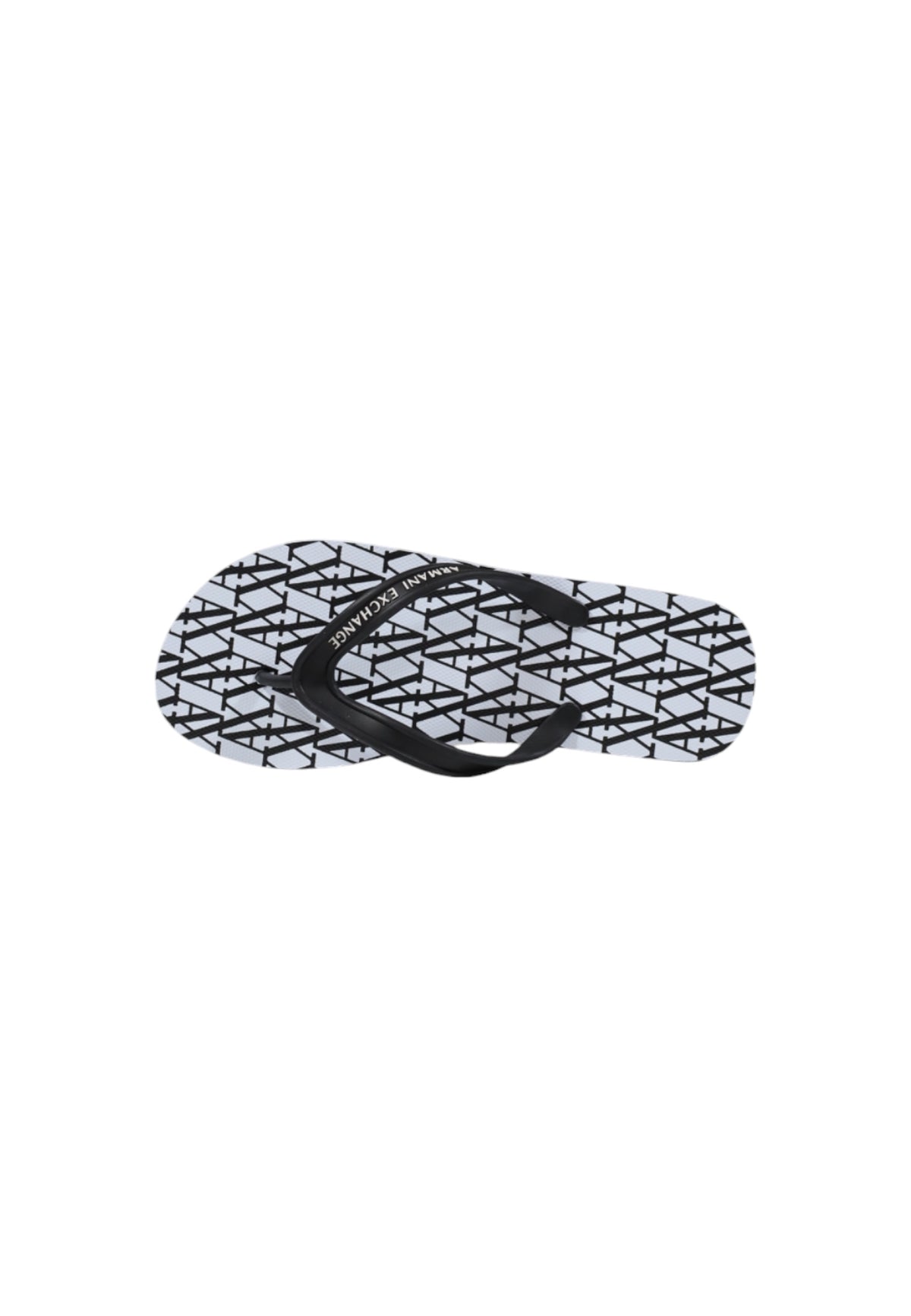 Tongs Armani Exchange couleur blanc — vue 5