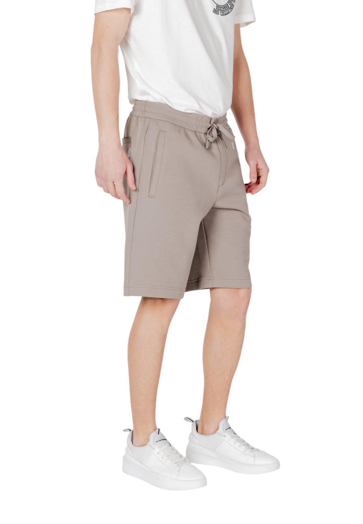 Bermuda Armani Exchange couleur marron — vue 4