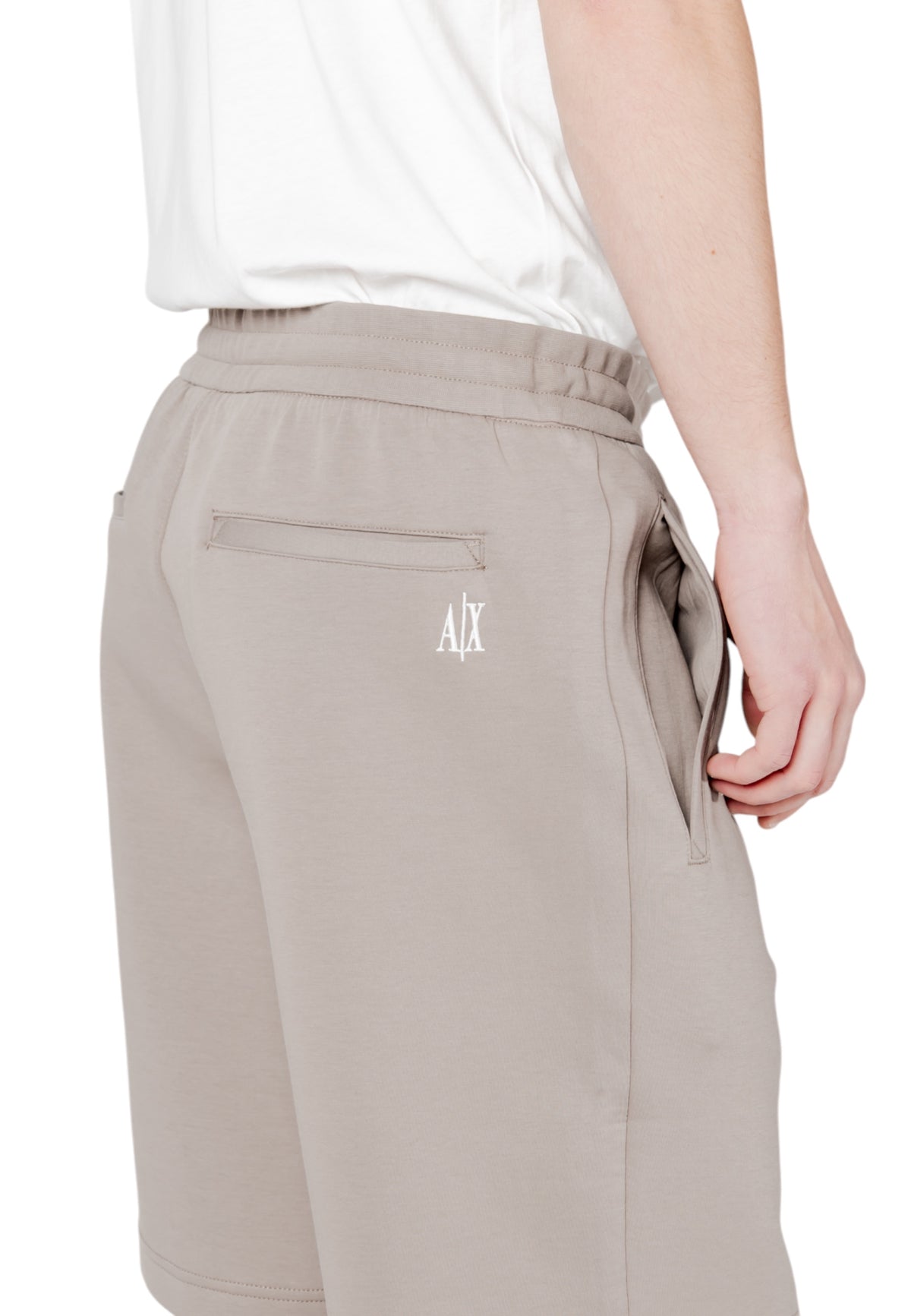 Bermuda Armani Exchange couleur marron — vue 5