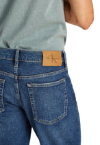 Bermuda Calvin Klein Jeans couleur bleu azur — vue 4