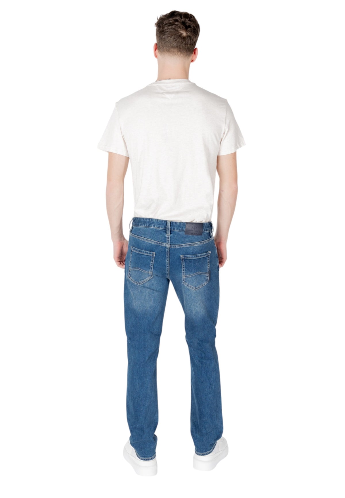 Jean Armani Exchange couleur bleu azur — vue 2