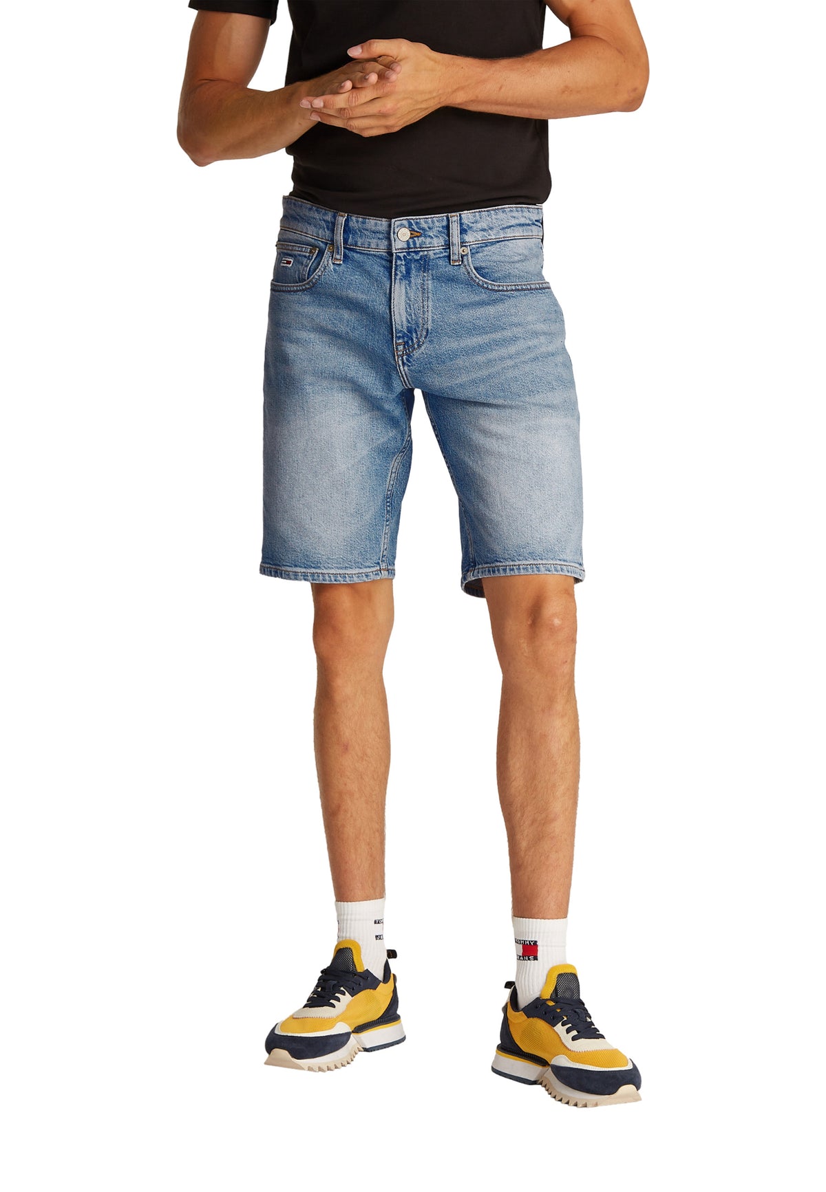 Bermuda Tommy Hilfiger Jeans couleur bleu azur