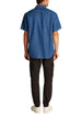 Chemise Calvin Klein Jeans couleur bleu azur — vue 2