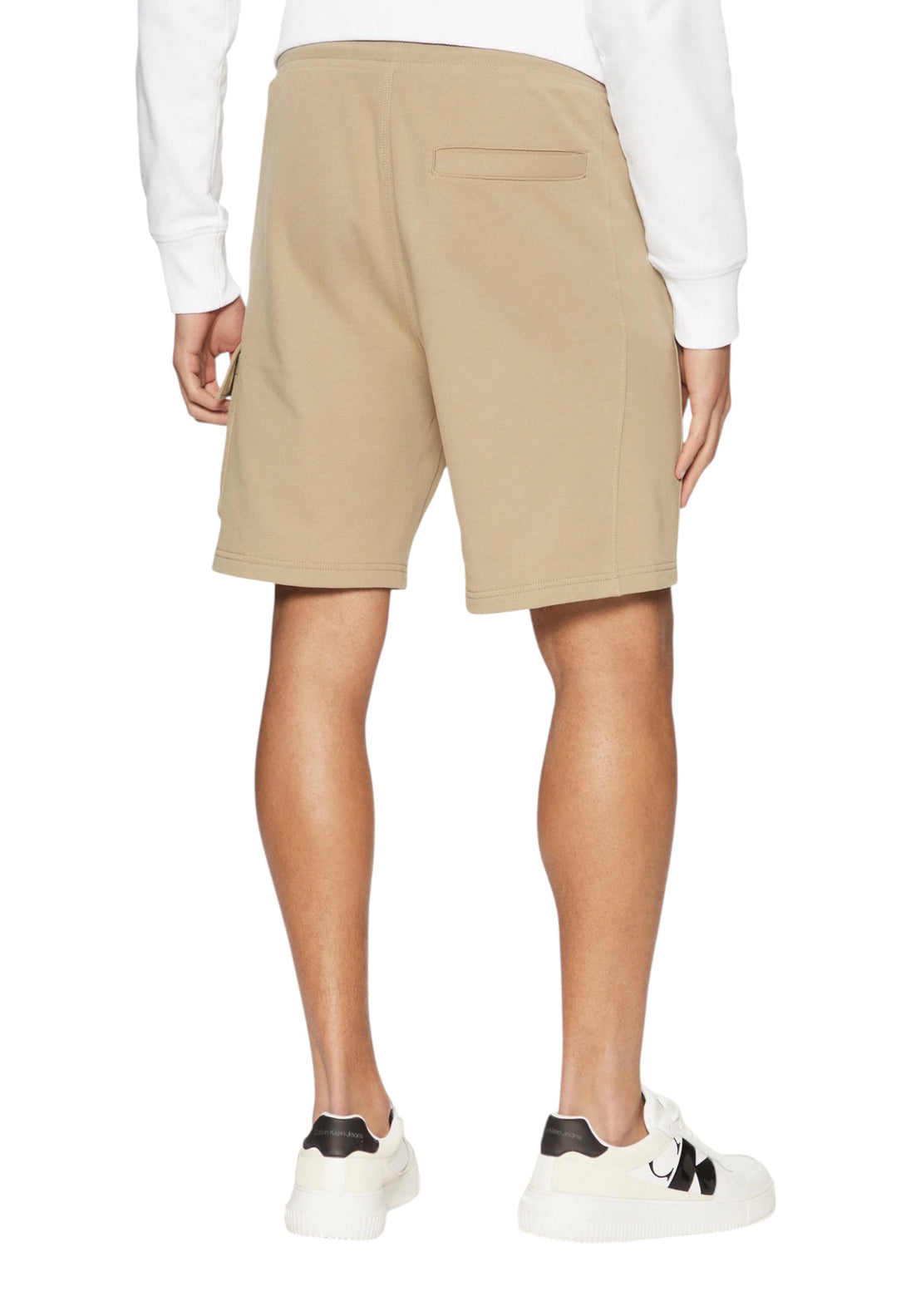 Bermuda Calvin Klein Jeans couleur beige — vue 2