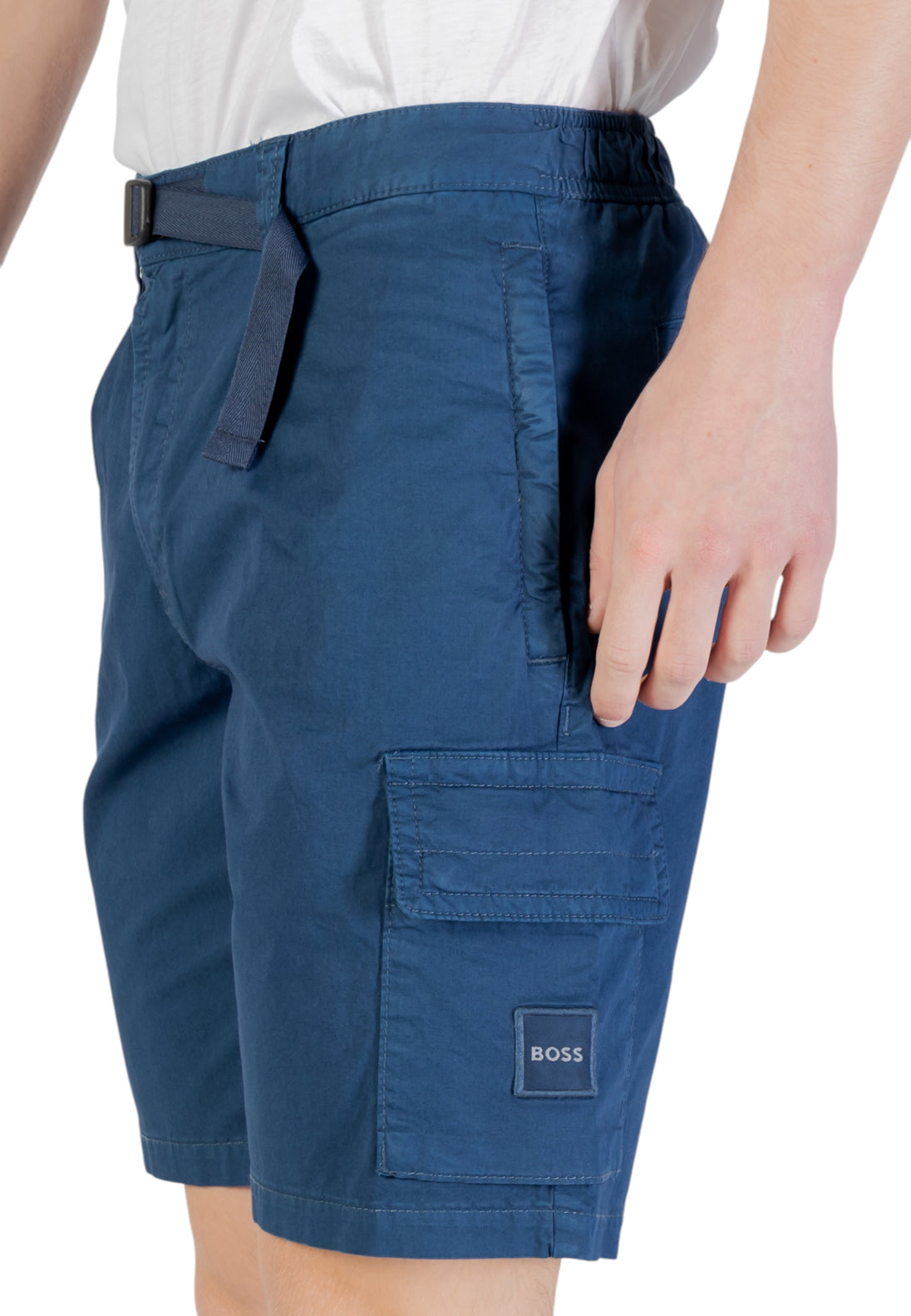 Bermuda Boss couleur bleu — vue 5
