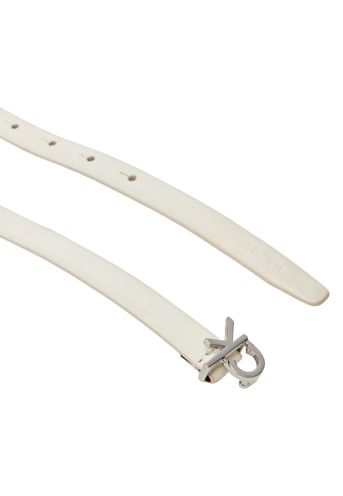 Ceinture Calvin Klein couleur blanc — vue 3