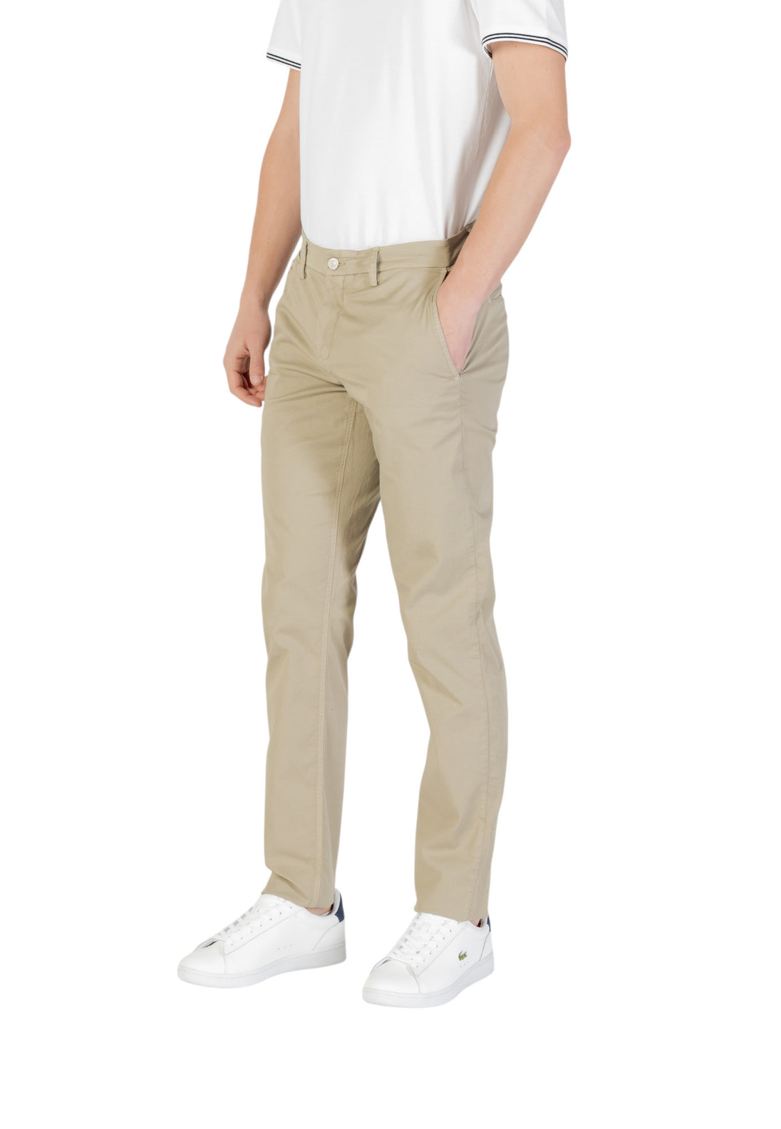 Pantalon Replay couleur vert — vue 3