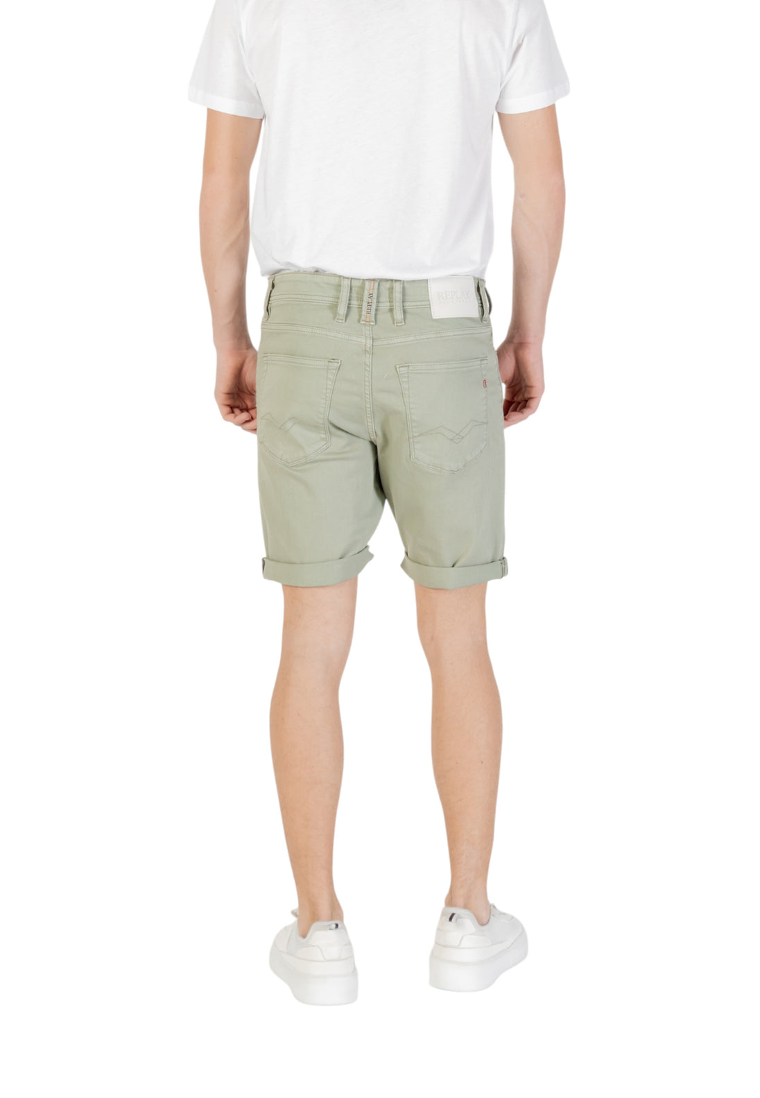 Bermuda Replay couleur vert — vue 2