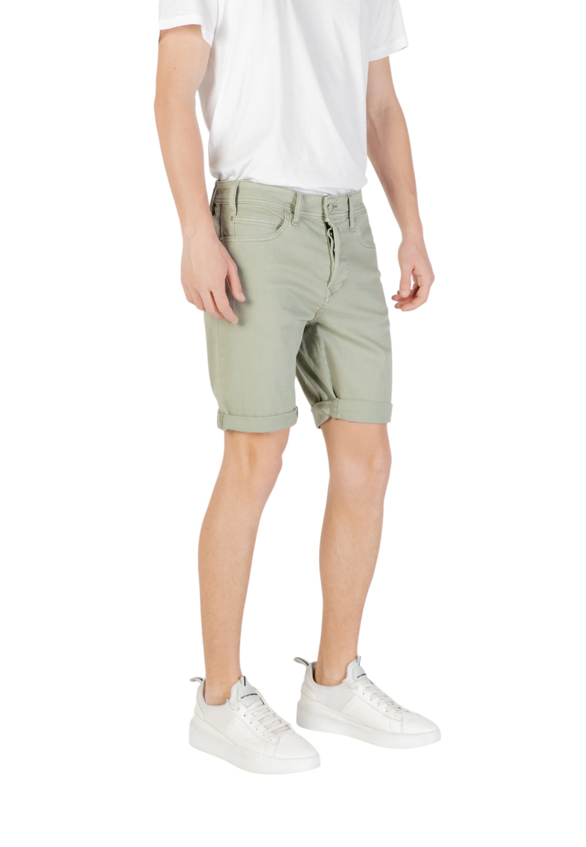 Bermuda Replay couleur vert — vue 4