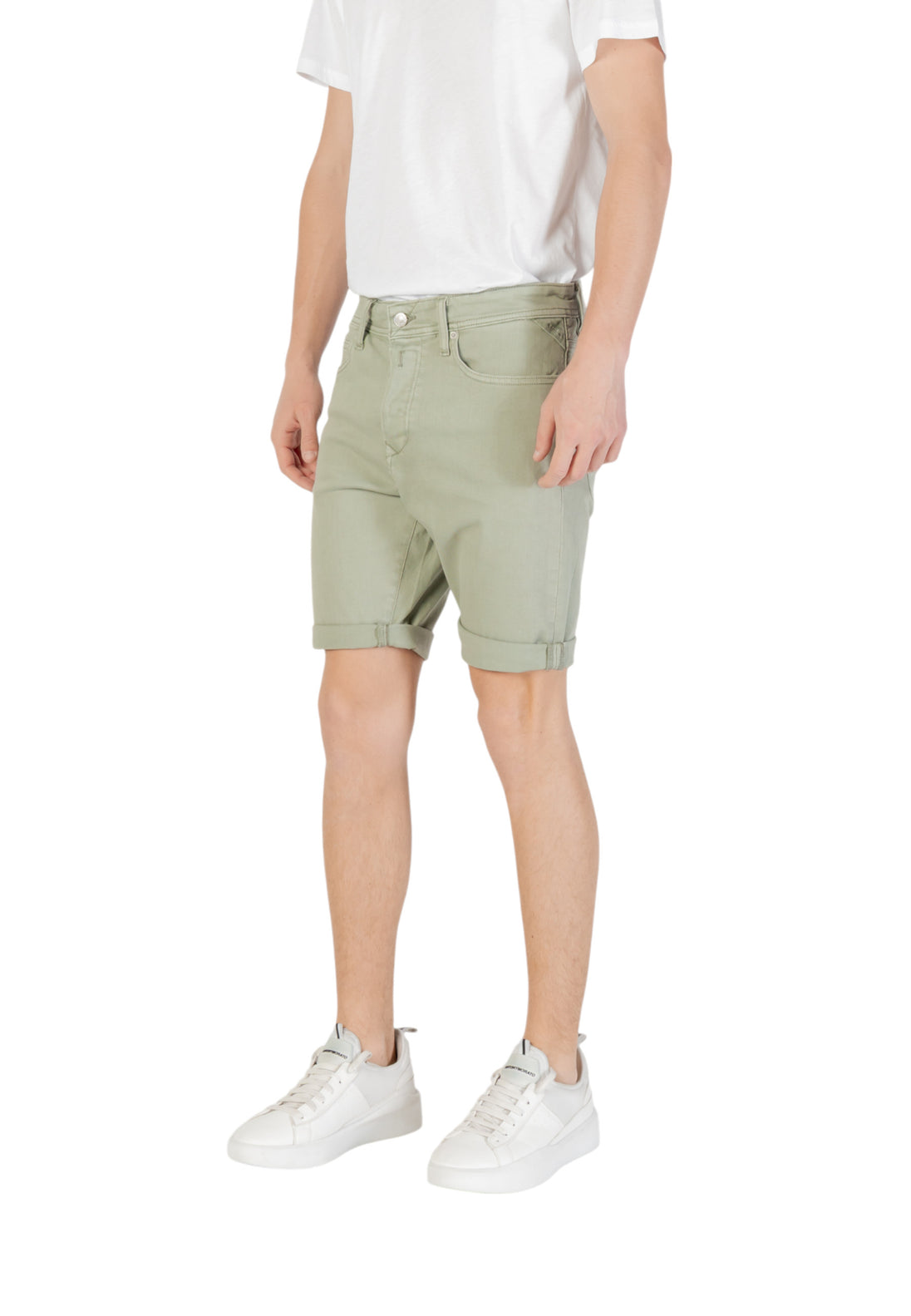 Bermuda Replay couleur vert — vue 3