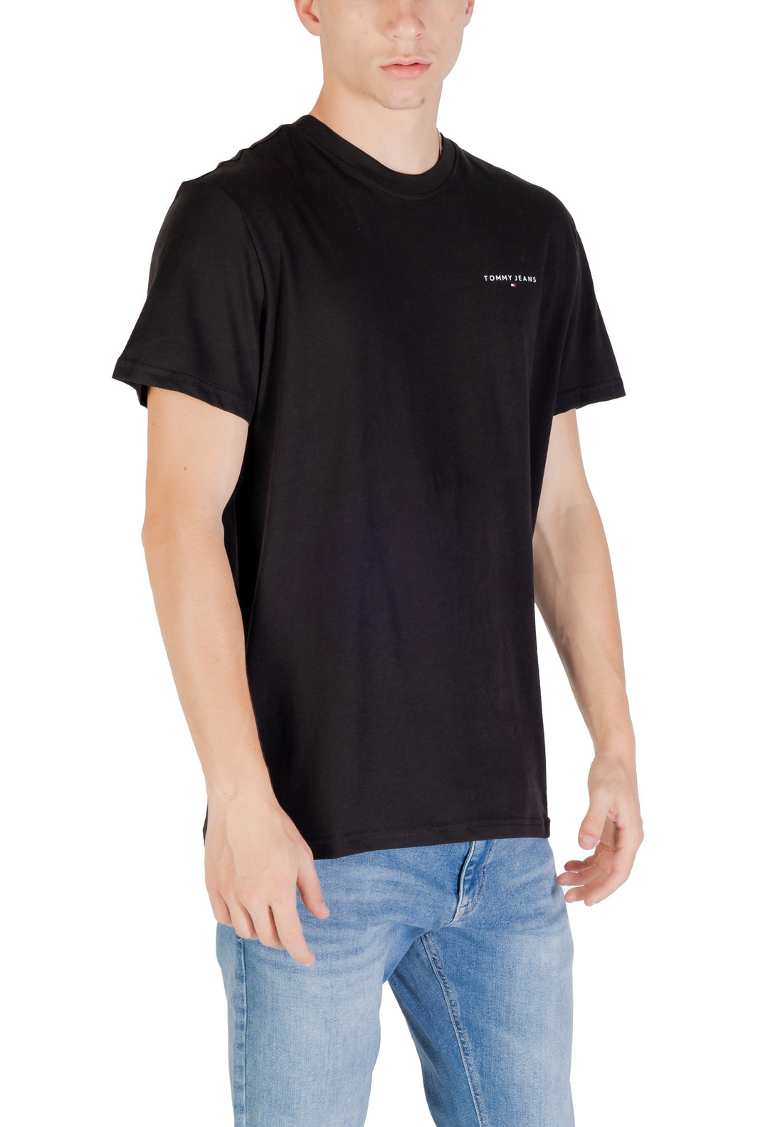 T-shirt Tommy Hilfiger Jeans couleur noir — vue 3