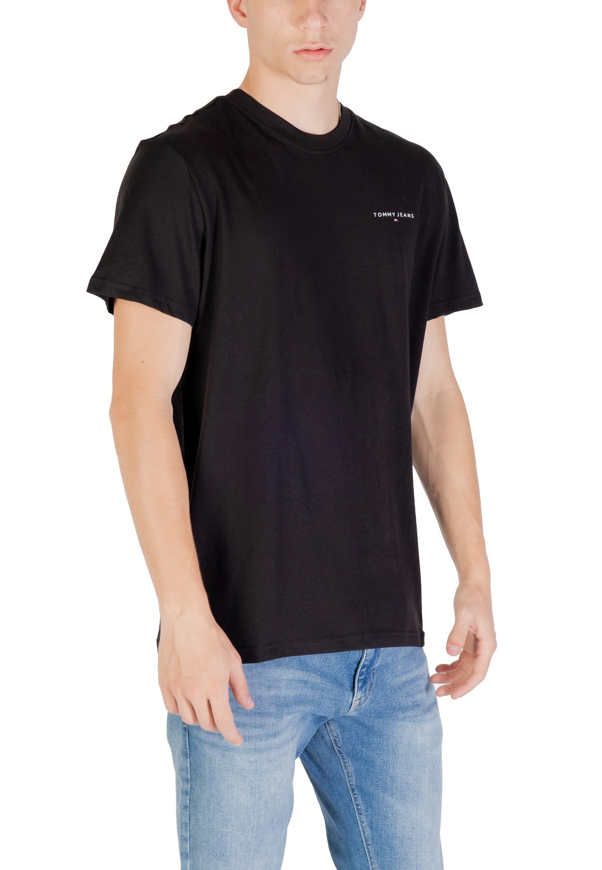 T-shirt Tommy Hilfiger Jeans couleur noir — vue 3