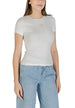 T-shirt Tommy Hilfiger Jeans couleur beige — vue 3