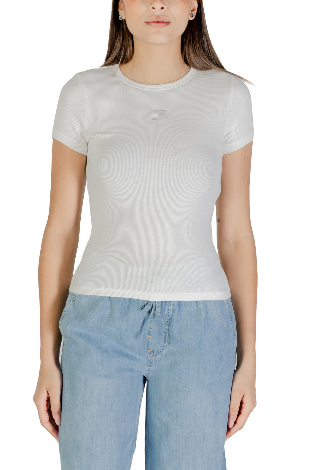 T-shirt Tommy Hilfiger Jeans couleur beige