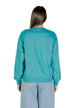 Sweat Calvin Klein Jeans couleur bleu azur — vue 2