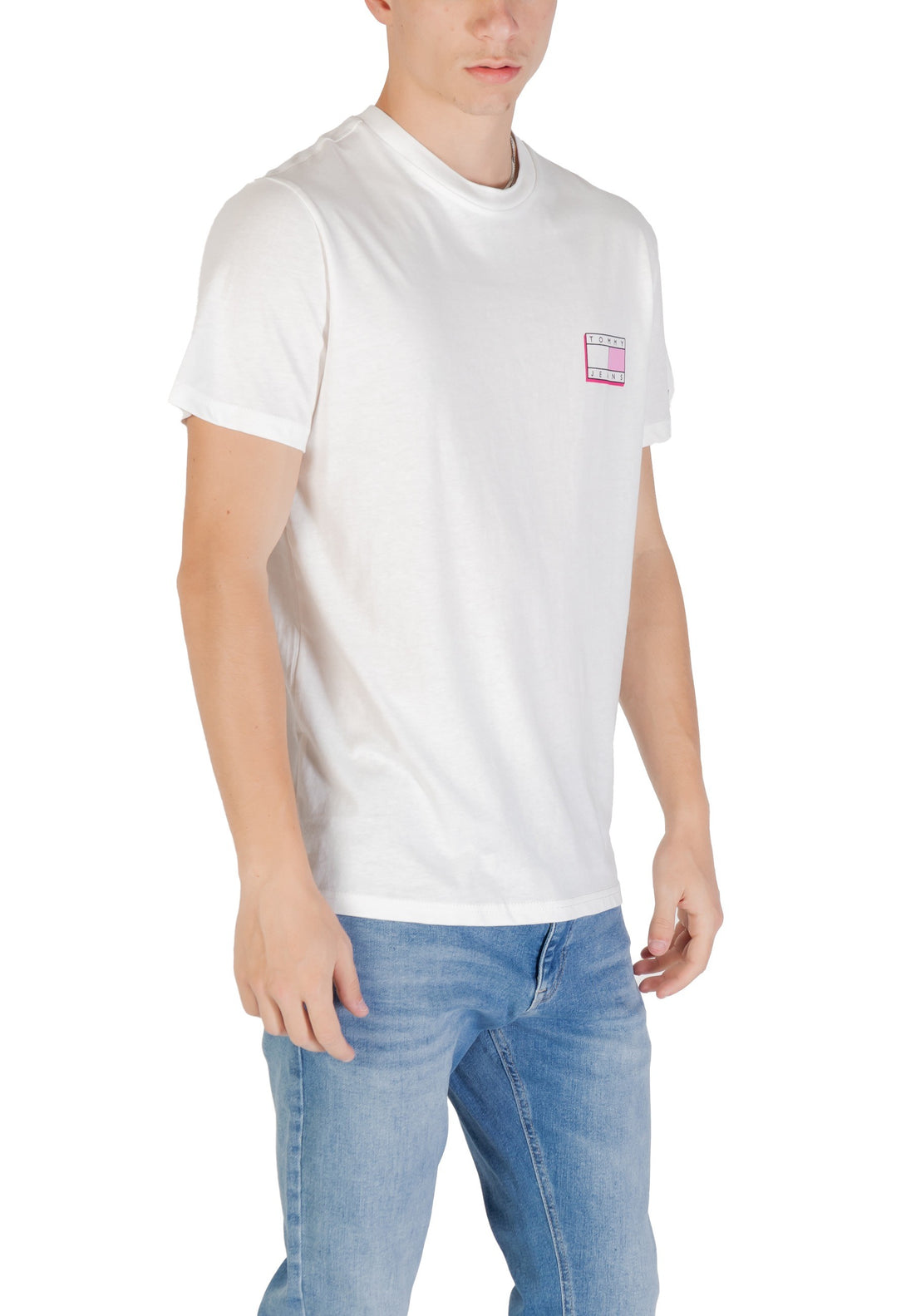 T-shirt Tommy Hilfiger Jeans couleur beige — vue 3