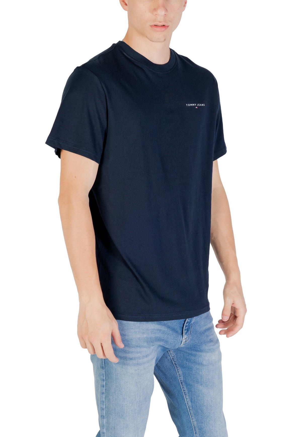 T-shirt Tommy Hilfiger Jeans couleur bleu — vue 3