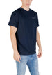 T-shirt Tommy Hilfiger Jeans couleur bleu — vue 3