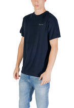 T-shirt Tommy Hilfiger Jeans couleur bleu — vue 4