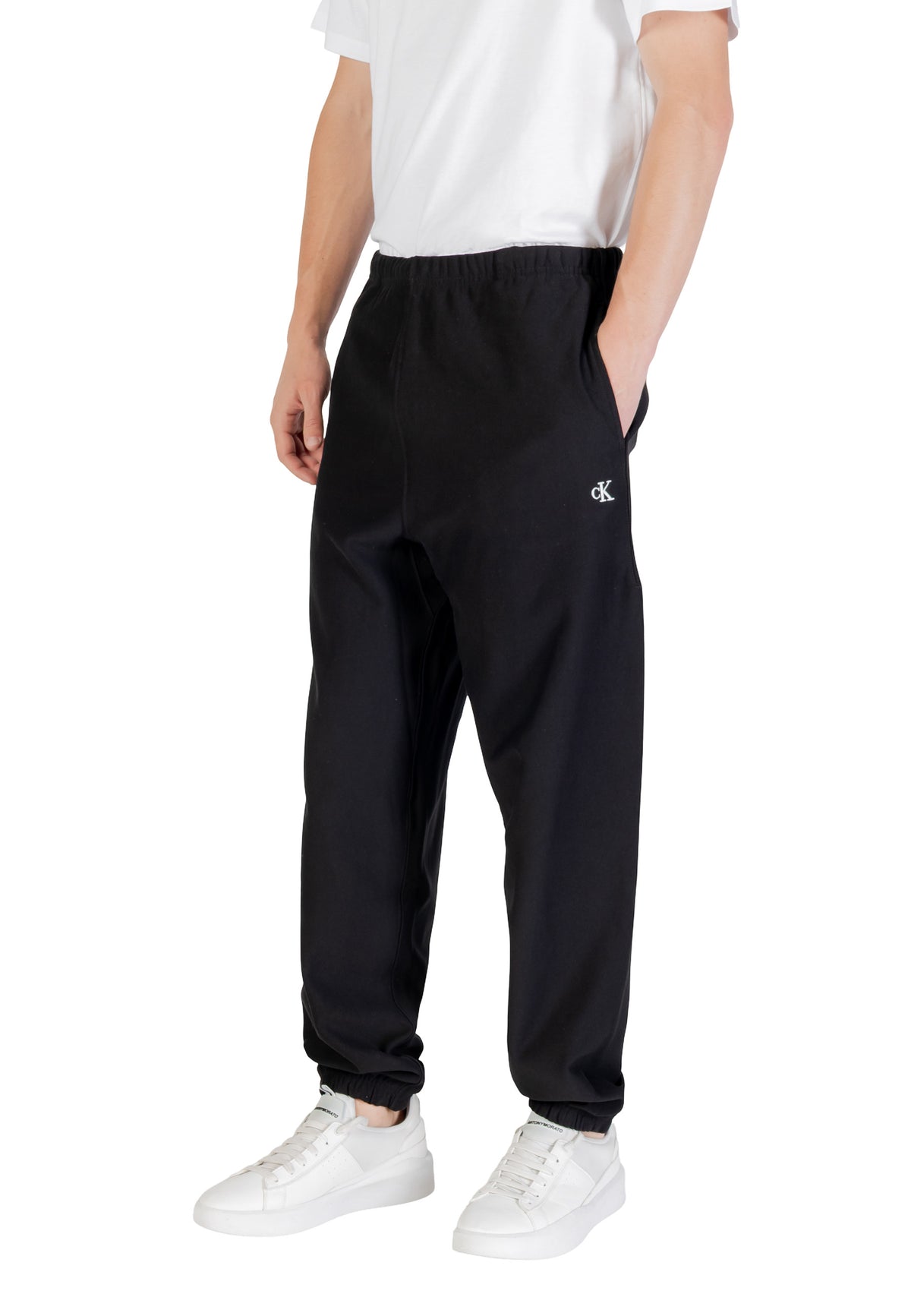 Pantalon Calvin Klein Jeans couleur noir — vue 3