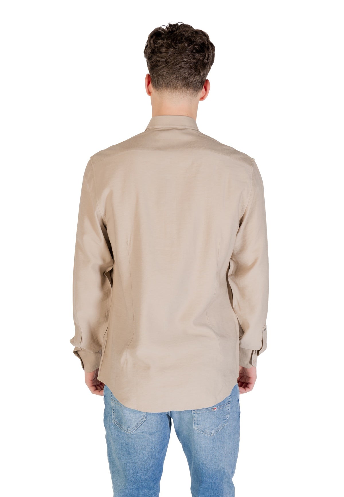 Chemise Antony Morato couleur beige — vue 2