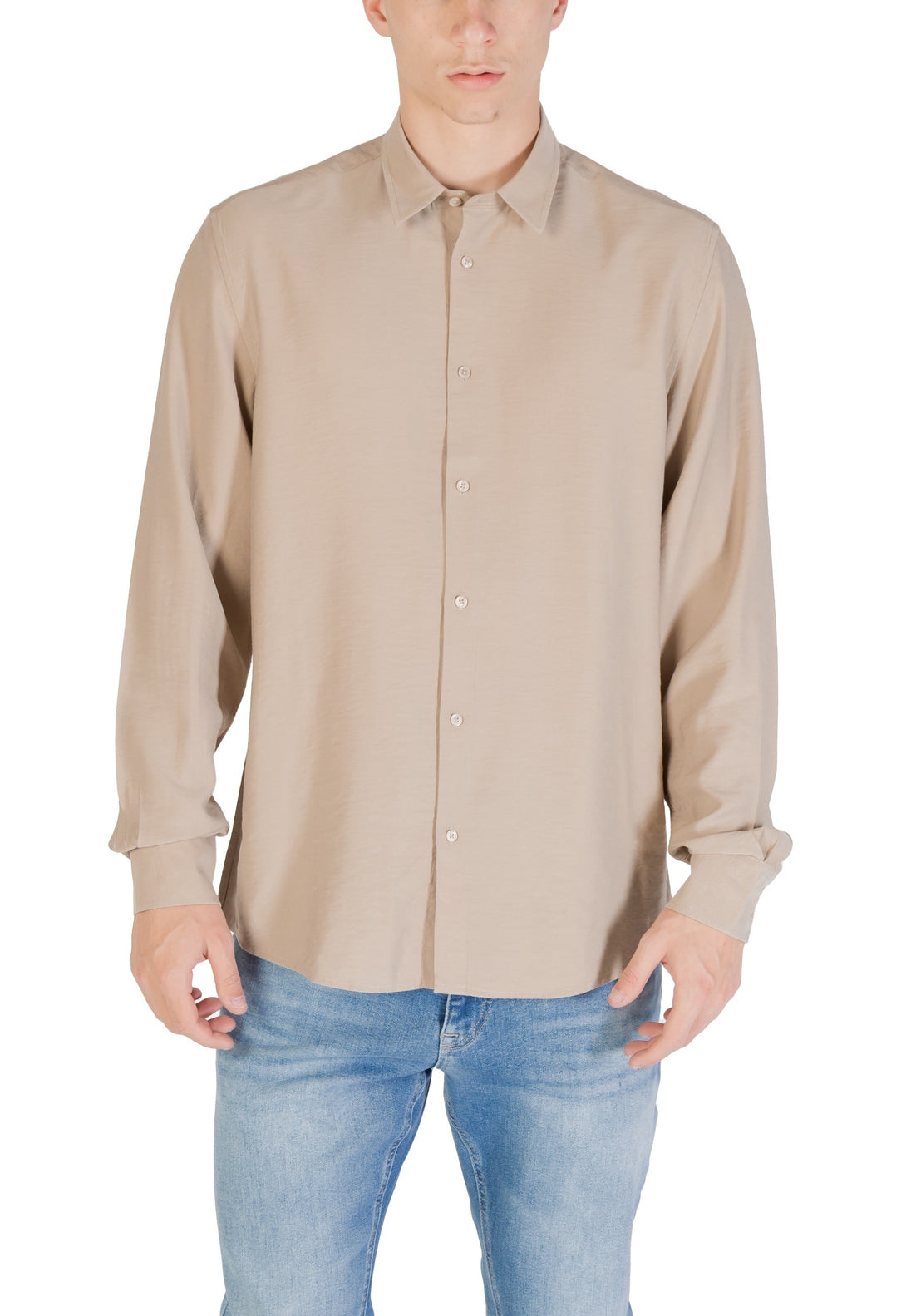 Chemise Antony Morato couleur beige