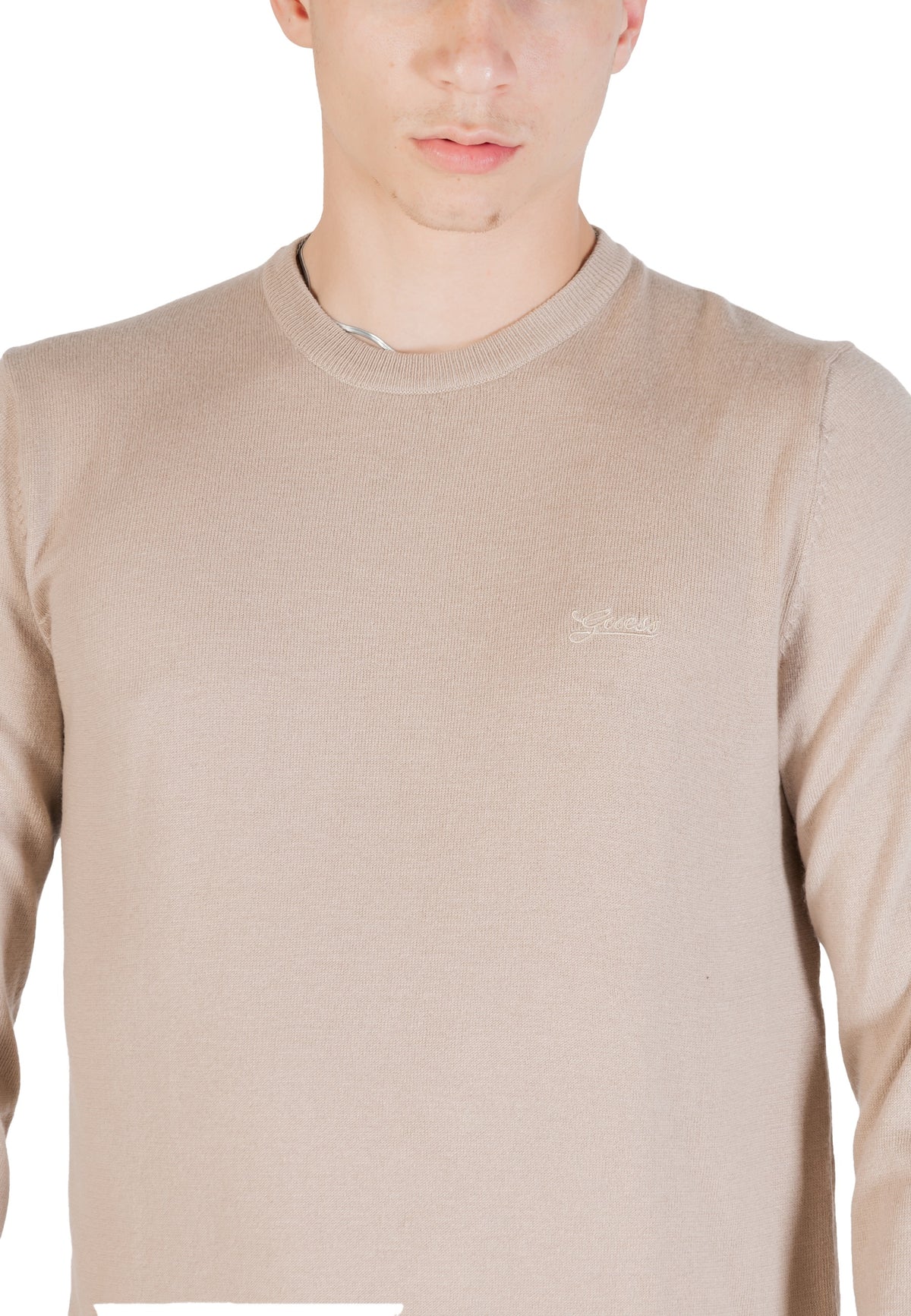 Pull Guess couleur beige — vue 5