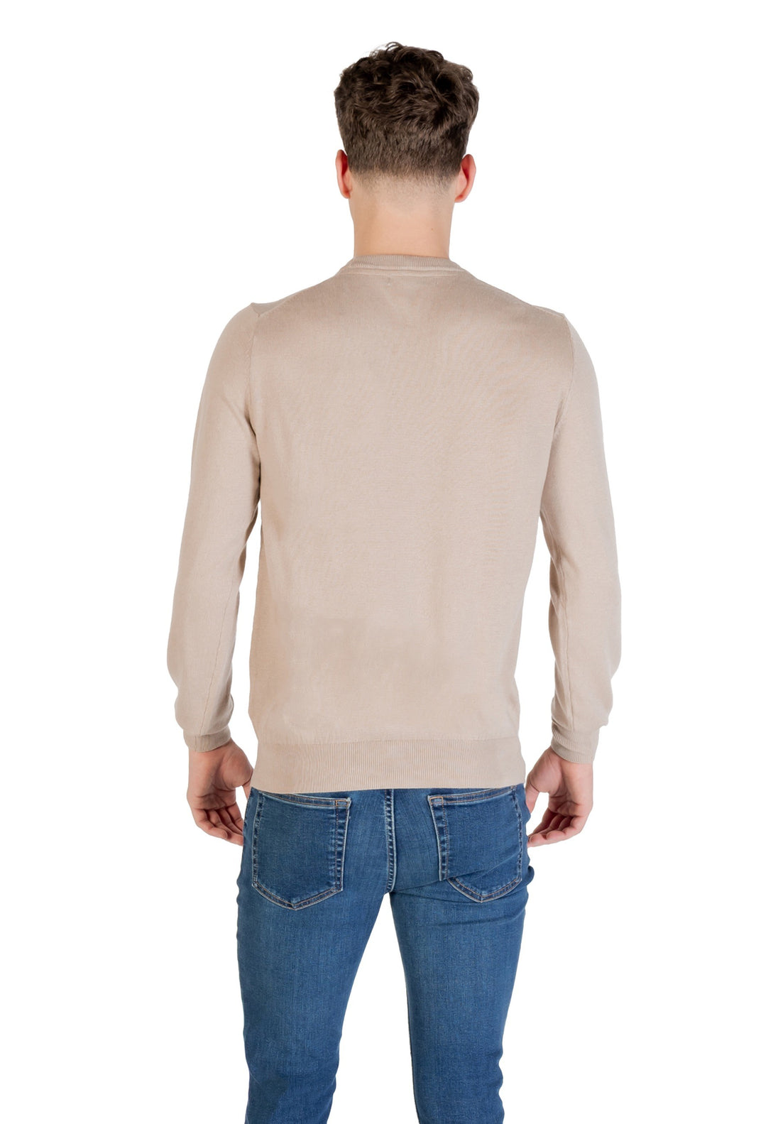 Pull Guess couleur beige — vue 2