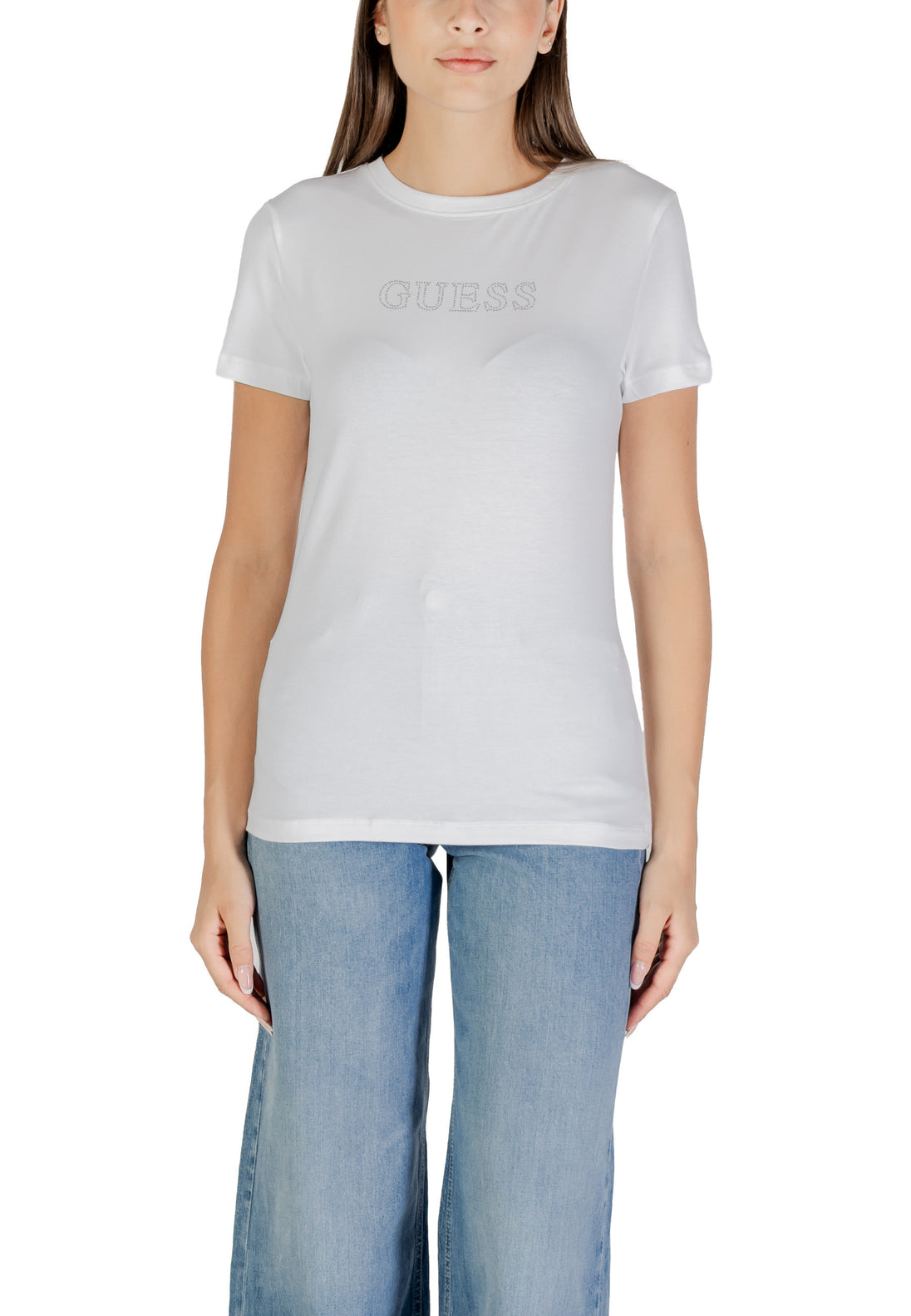 T-shirt Guess Active couleur blanc