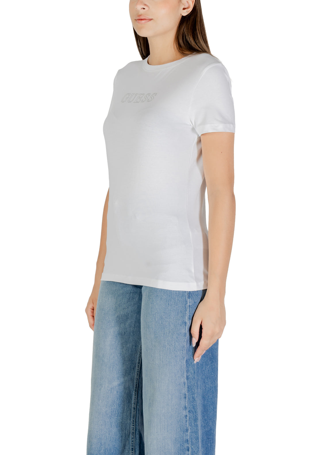 T-shirt Guess Active couleur blanc — vue 4