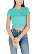 Top Calvin Klein Jeans couleur turquoise — vue 5