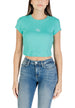 Top Calvin Klein Jeans couleur turquoise