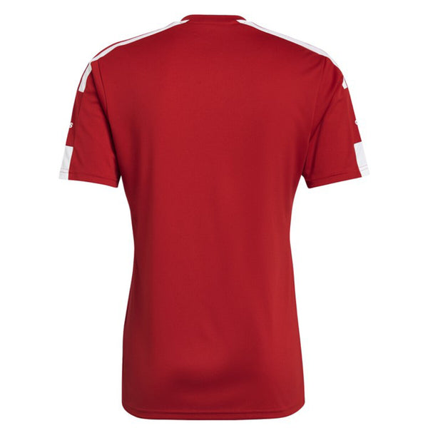 T-shirt Adidas couleur rouge — vue 2