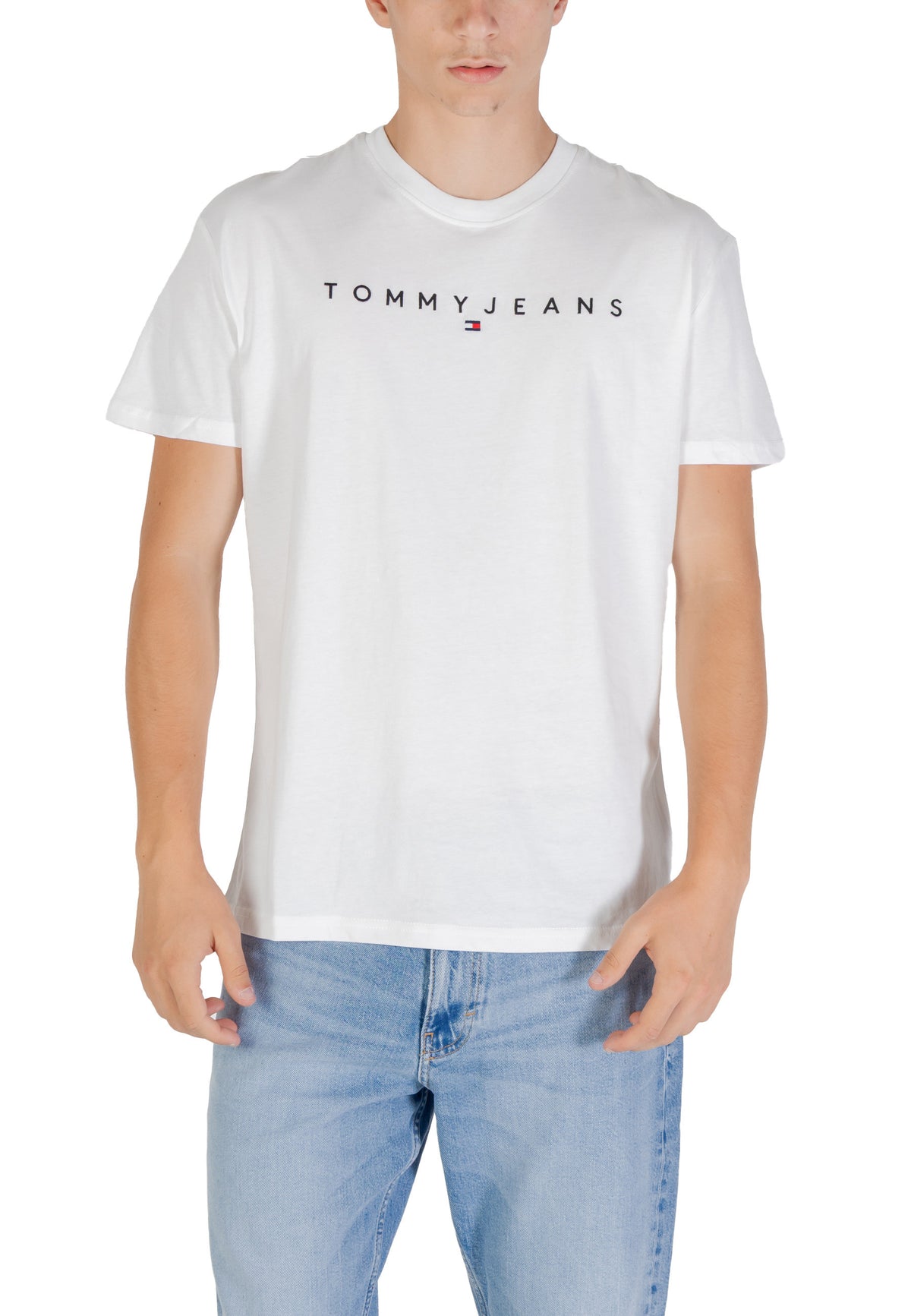 T-shirt Tommy Hilfiger Jeans couleur blanc