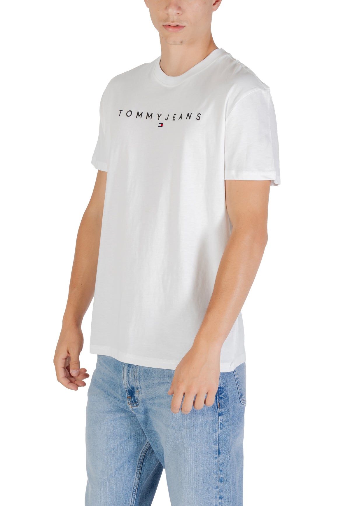 T-shirt Tommy Hilfiger Jeans couleur blanc — vue 4