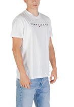 T-shirt Tommy Hilfiger Jeans couleur blanc — vue 3