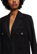 Veste Karl Lagerfeld Jeans couleur noir — vue 3