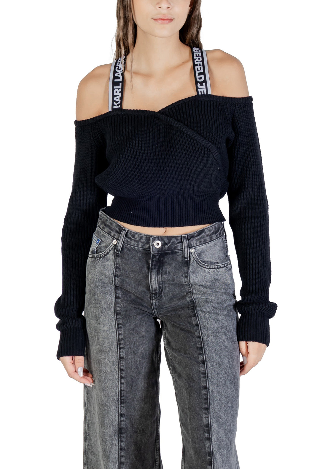 Pull Karl Lagerfeld Jeans couleur noir