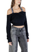 Pull Karl Lagerfeld Jeans couleur noir — vue 3