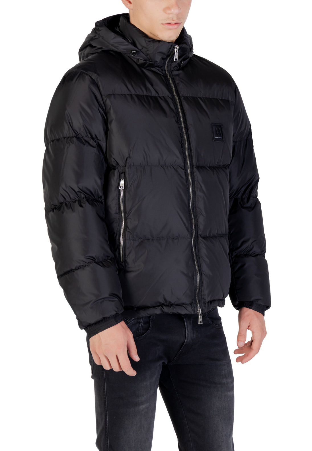 Veste Armani Exchange couleur noir — vue 3