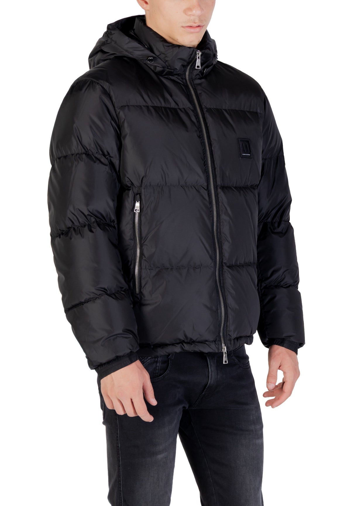 Veste Armani Exchange couleur noir — vue 3
