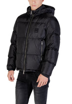 Veste Armani Exchange couleur noir — vue 4