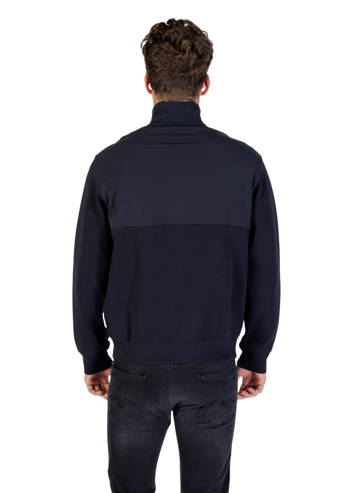 Veste Armani Exchange couleur bleu — vue 2