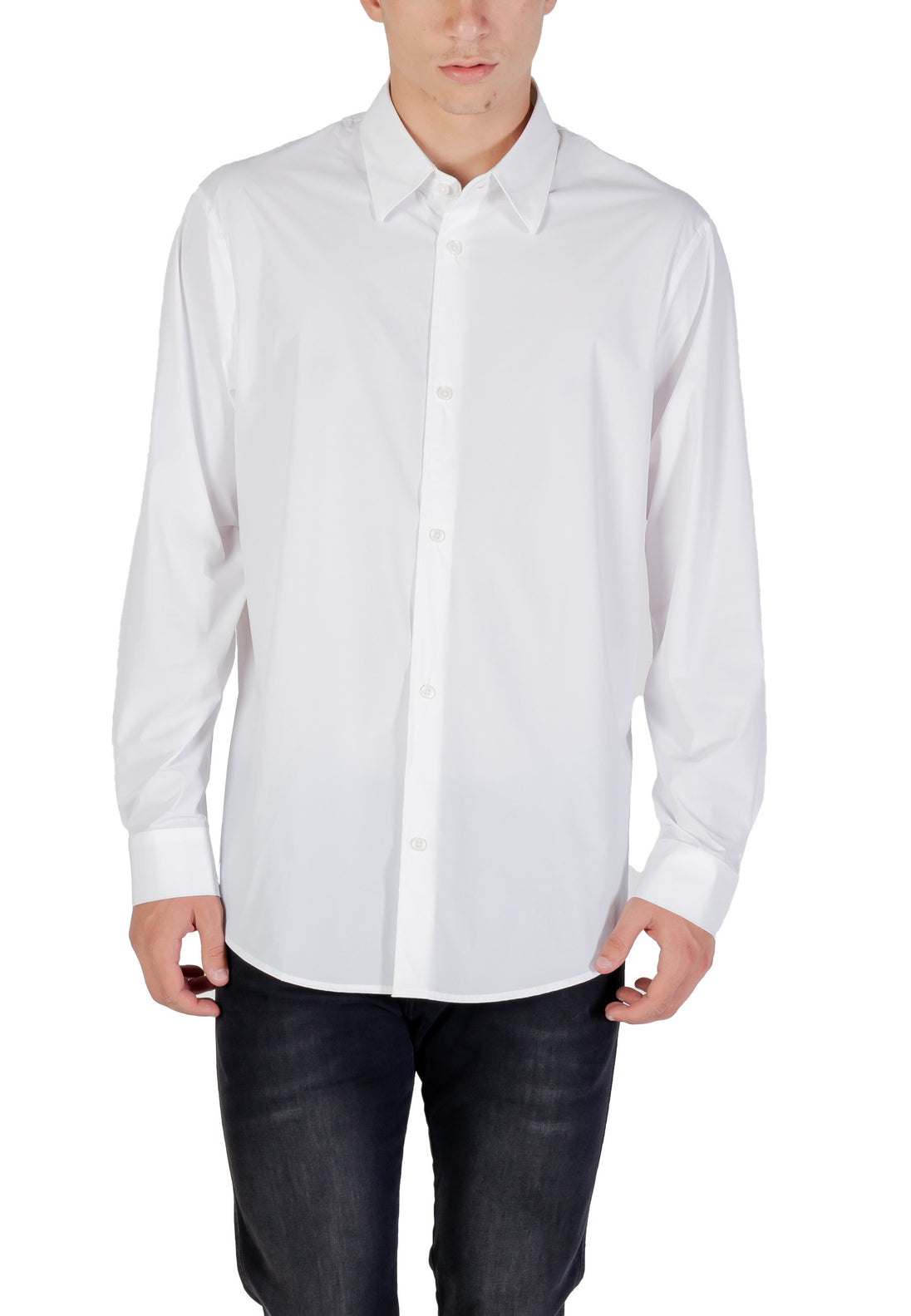 Chemise Armani Exchange couleur blanc