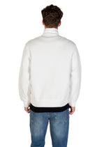 Sweat Armani Exchange couleur blanc — vue 2