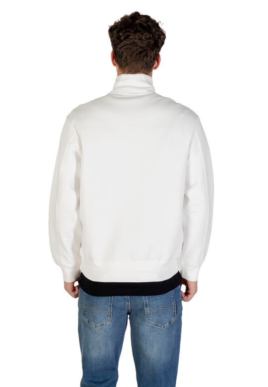 Sweat Armani Exchange couleur blanc — vue 2