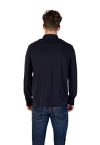 Polo Armani Exchange couleur bleu — vue 2