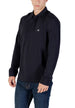 Polo Armani Exchange couleur bleu — vue 4