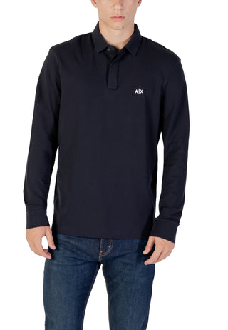Polo Armani Exchange couleur bleu